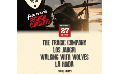 Festival Stone Alpedrete 2018. Fase previa: Segundo concierto.