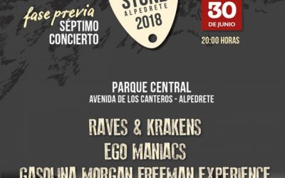Festival Stone Alpedrete 2018. Fase Previa: Último concierto.
