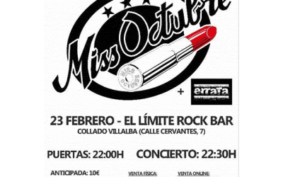 Miss Octubre + Errata