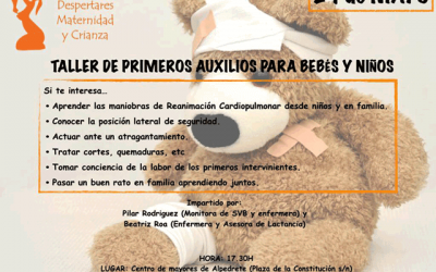 Taller: Primeros auxilios para bebés y niñ@s.