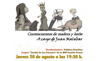 Juan Malabar: “Cuentacuentos de Madera y Cartón”