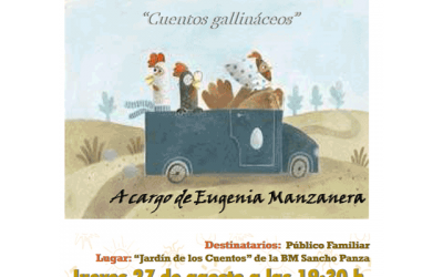 Eugenia Manzanera: “Cuentos Gallináceos”