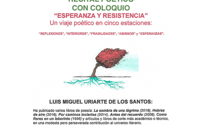 Recital poético y coloquio: «Esperanza y resistencia»