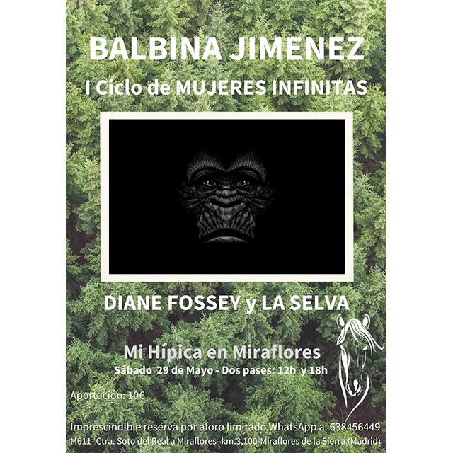 Balbina Jiménez: “Diane Fossey y la selva”
