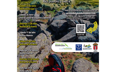 Senderismo en Guadarrama: Río, pueblo y sierra.