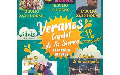 Veranos “Capital de la Sierra”, en la Plaza de Toros (julio 2021)