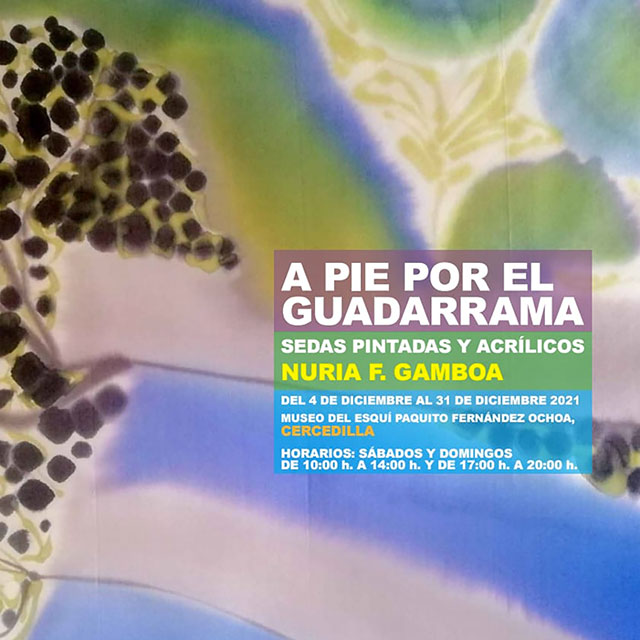 Nuria F. Gamboa: “A pie por el Guadarrama”