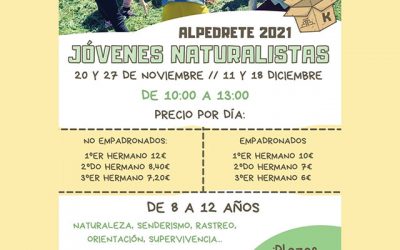Jóvenes Naturalistas (2021), en Alpedrete.