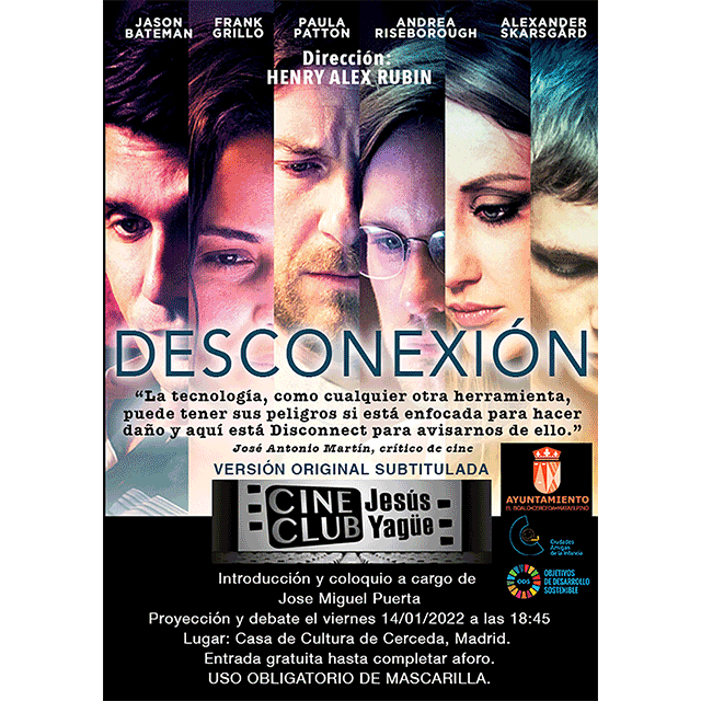 Cine Club Jesús Yagüe: “Desconexión”