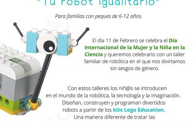 Talleres para familias: “Tu robot igualitario”