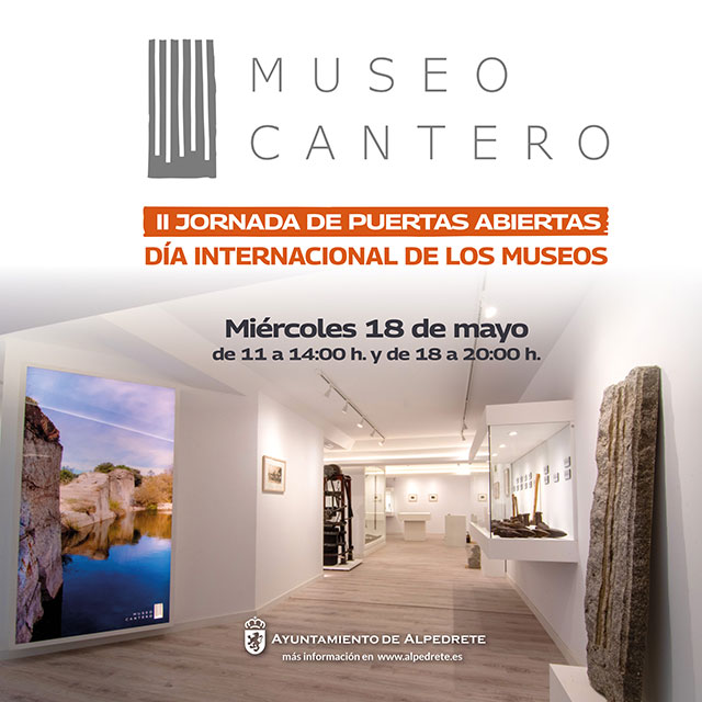 Museo Cantero de Alpedrete: Jornada de puertas abiertas.