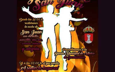 Hoguera de San Juan (2022), en Guadarrama.