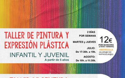 Talleres de Verano 2022: Pintura, Dibujo y Expresión Plástica, en Becerril de la Sierra.