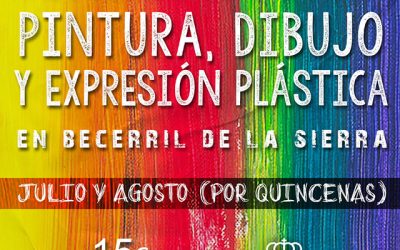 Talleres de Verano 2023: Pintura, Dibujo y Expresión Plástica, en Becerril de la Sierra.