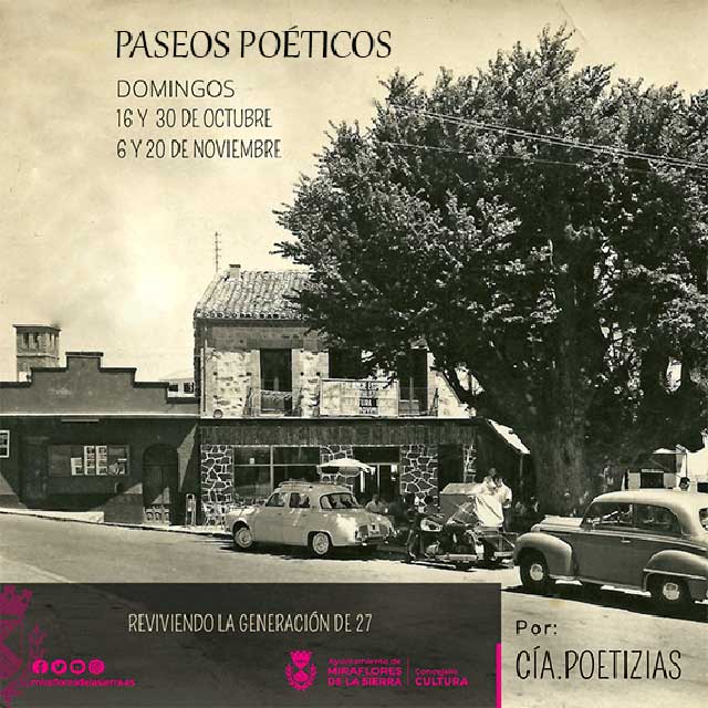Paseos Poéticos, en Miraflores de la Sierra.