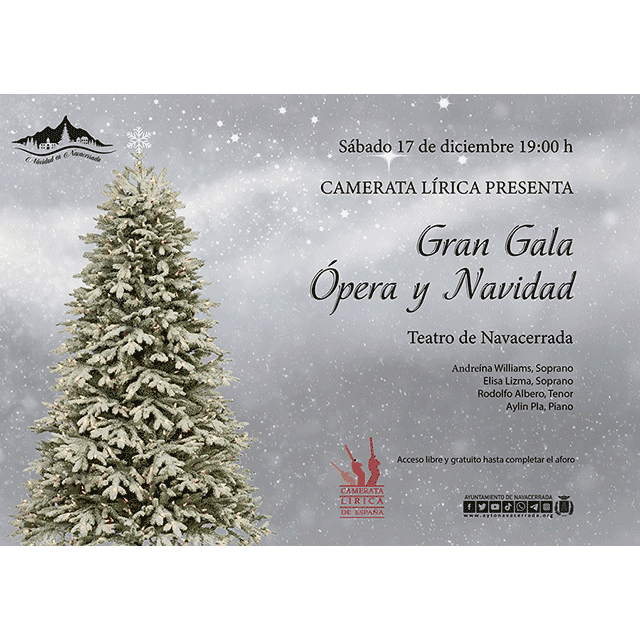 Camerata Lírica: “Gala Ópera y Navidad”