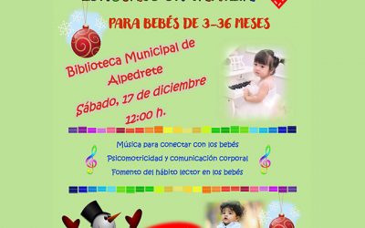 Taller navideño de música y lenguaje en familia.