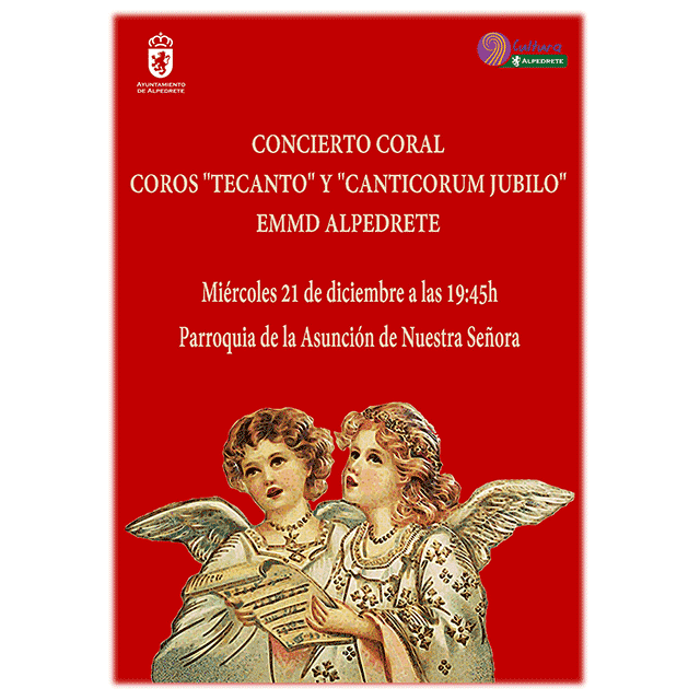 Concierto de Navidad: Coros de la EMMD de Alpedrete
