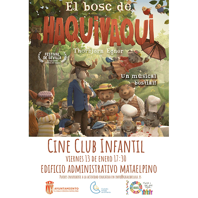 Cine Club Infantil: “El bosque de Haquivaqui”