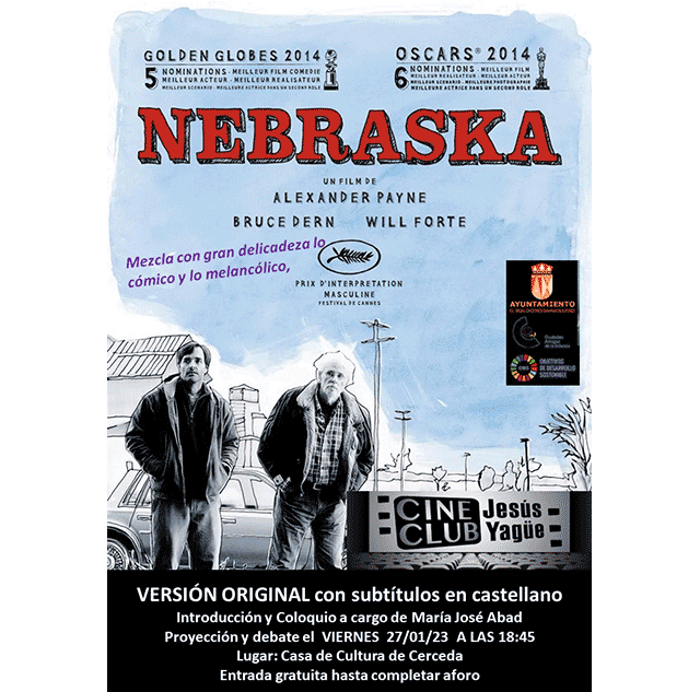 Cine Club Jesús Yagüe: “Nebraska”