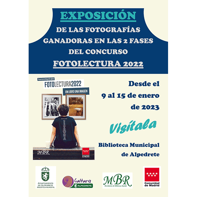 Exposición: FotoLectura 2022, en Alpedrete.