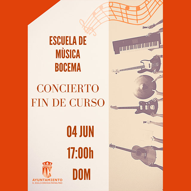 Concierto de fin de curso: Escuela de Música BOCEMA
