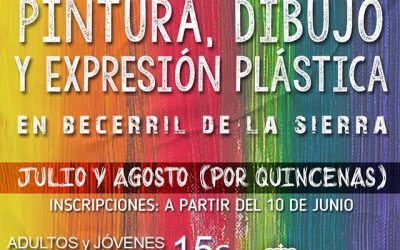 Talleres de Verano 2024: Pintura, Dibujo y Expresión Plástica, en Becerril de la Sierra.