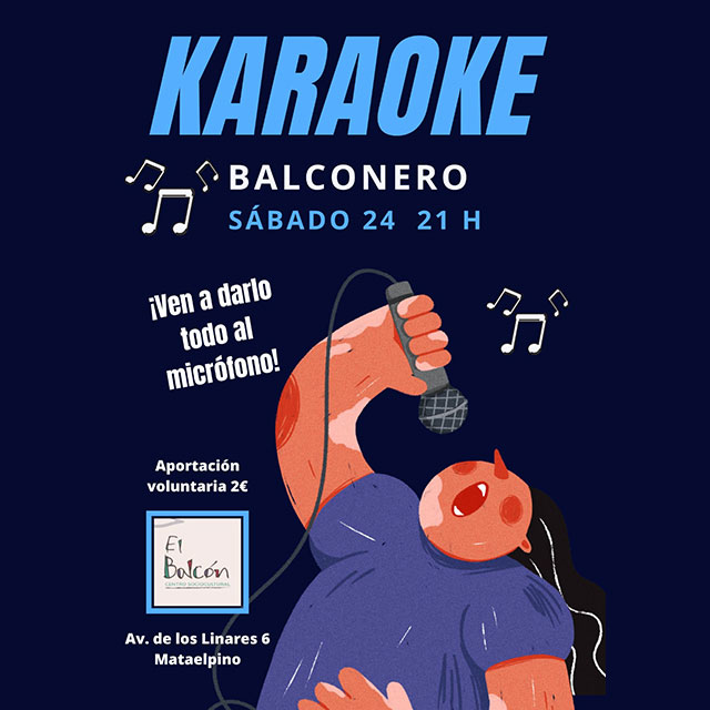 Karaoke, en El Balcón.