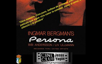 Cine Club Jesús Yagüe: “Persona”