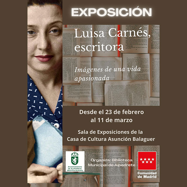 Exposición: “Luisa Carnés. Imágenes de una vida apasionada”