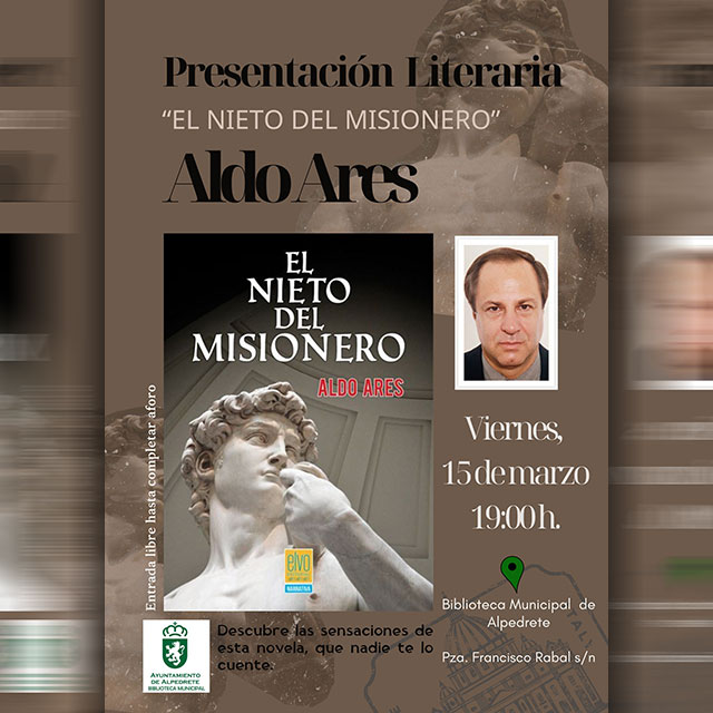 Presentación del libro “El nieto del misionero”, de Aldo Ares.