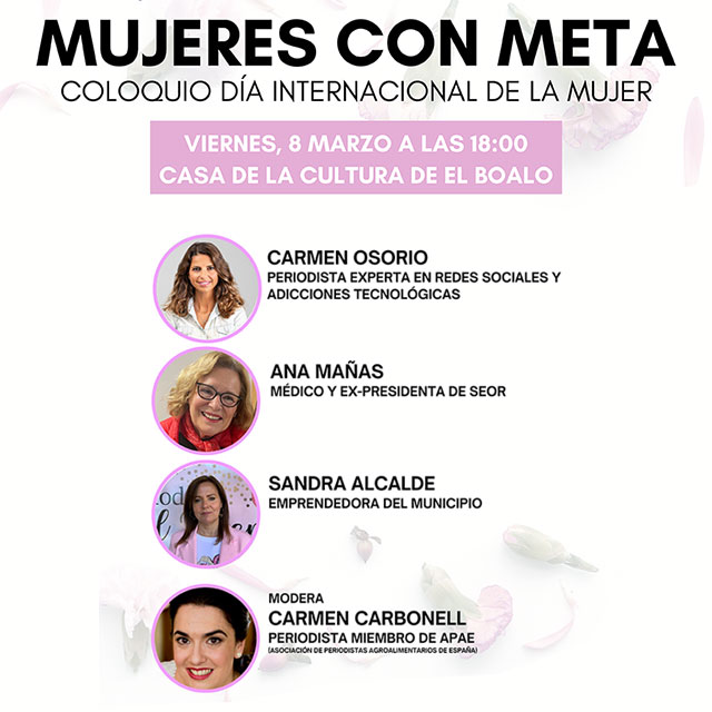 Coloquio: “Mujeres con Meta”