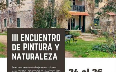 III Encuentro de Pintura y Naturaleza (2024), en Cercedilla.