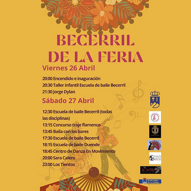 Feria de Abril (2024), en Becerril de la Sierra.