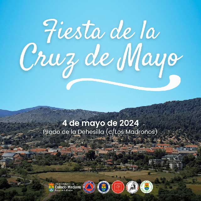 Cruz de Mayo (2024), en Collado Mediano.