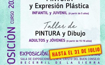 Exposición: Talleres de Pintura, Dibujo y Expresión Plástica (2024), en Becerril de la Sierra.