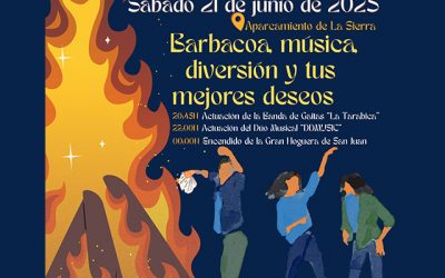 Hoguera de San Juan (2025), en Guadarrrama.