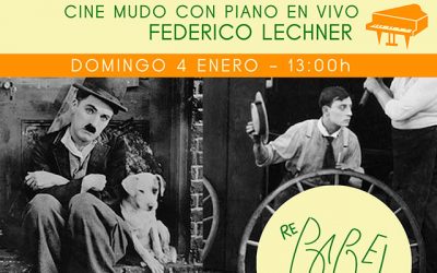 Cine mundo con piano en vivo (Federico Lechner)