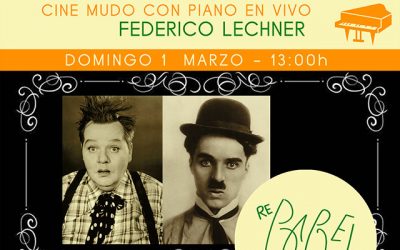 Cine mudo con piano en vivo (Federico Lechner): “El Carnicero” y “Al Sol”