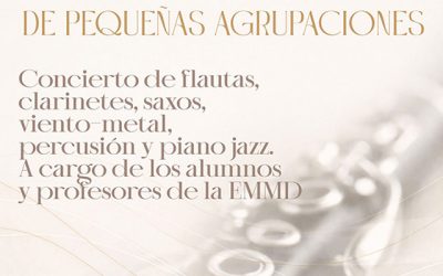 EMMD de Alpedrete: Concierto de Pequeñas Agrupaciones.