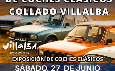 II Encuentro de coches clásicos (2026), en Collado Villalba.