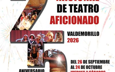 XXV Certamen Nacional de Teatro Aficionado (2026), en Valdemorillo.